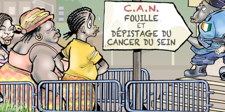 Des mains baladeuses à l’entrée des stades de la CAN ?