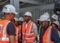 Gdiz au Bénin : Les ministres Assouman et Dossouhoui visitent le chantier d’Ehua Industries