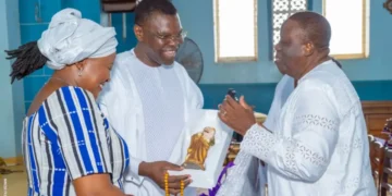 Joseph Djogbénou rend grâce avec Vlavonou pour ses deux mandats au Parlement – La Nouvelle Tribune